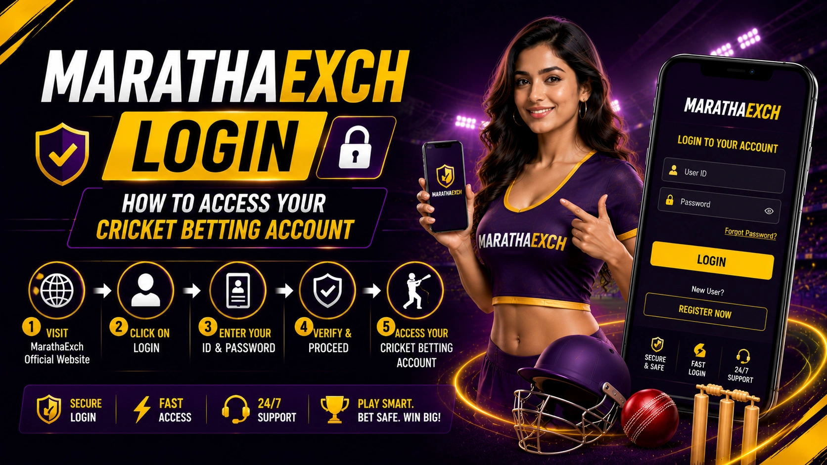 MarathaExch Login – How to Access Your Cricket Betting Account